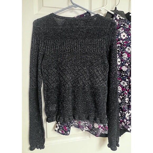 Lot of 4 American Eagle Gap H&M Uniqlo Dress Blouse Sweaters Tops Shirts XS - Picture 5 of 15